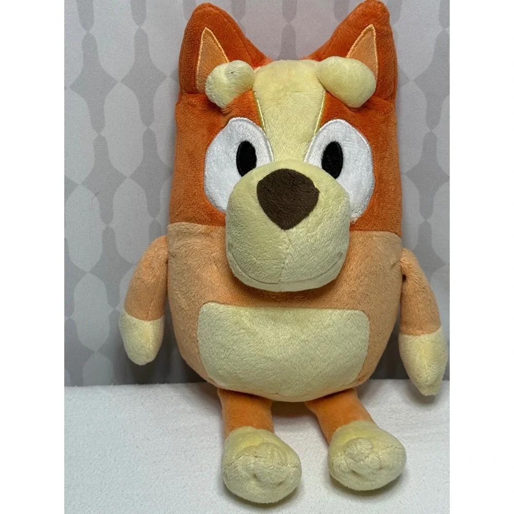 Bluey Bandit‎ Heeler Plush Stuffed Animal Toy Orange Blue Dog NWT